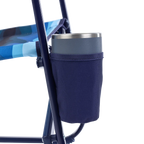 Luxury Camp Beach Rocker - Choice 712 - Heavy-Duty Kickback Rocker with Beverage Holder Detail