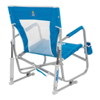 Luxury Camp Beach Rocker - Choice 712 - Heavy-Duty Kickback Rocker with Beverage Holder Detail