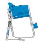 Luxury Camp Beach Rocker - Choice 712 - Heavy-Duty Kickback Rocker with Beverage Holder Detail