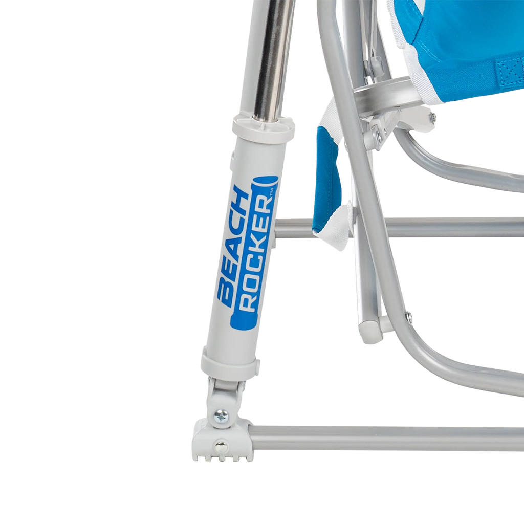 Luxury Camp Beach Rocker - Choice 712 - Heavy-Duty Kickback Rocker with Beverage Holder Detail