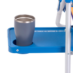 Reclining Beach Big Surf with Slide Table - Choice 334 - Rust-Resistant Aluminum Sand-Friendly Lounge Chair Detail