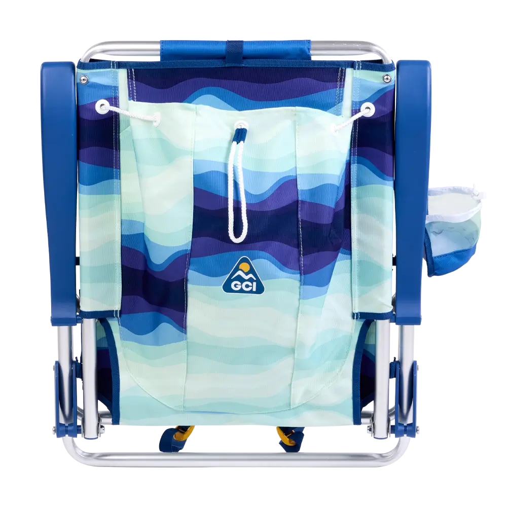 Reclining Beach Backpack Beach Chair - Choice 709 - Rust-Resistant Aluminum Sand-Friendly Lounge Chair Detail