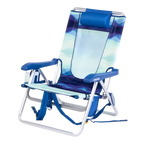 Reclining Beach Backpack Beach Chair - Choice 709 - Rust-Resistant Aluminum Sand-Friendly Lounge Chair Detail