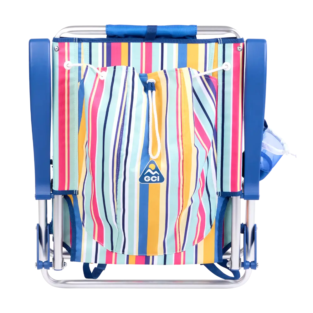 Reclining Beach Backpack Beach Chair - Choice 709 - Rust-Resistant Aluminum Sand-Friendly Lounge Chair Detail