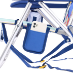 Reclining Beach Backpack Beach Chair - Choice 709 - Rust-Resistant Aluminum Sand-Friendly Lounge Chair Detail
