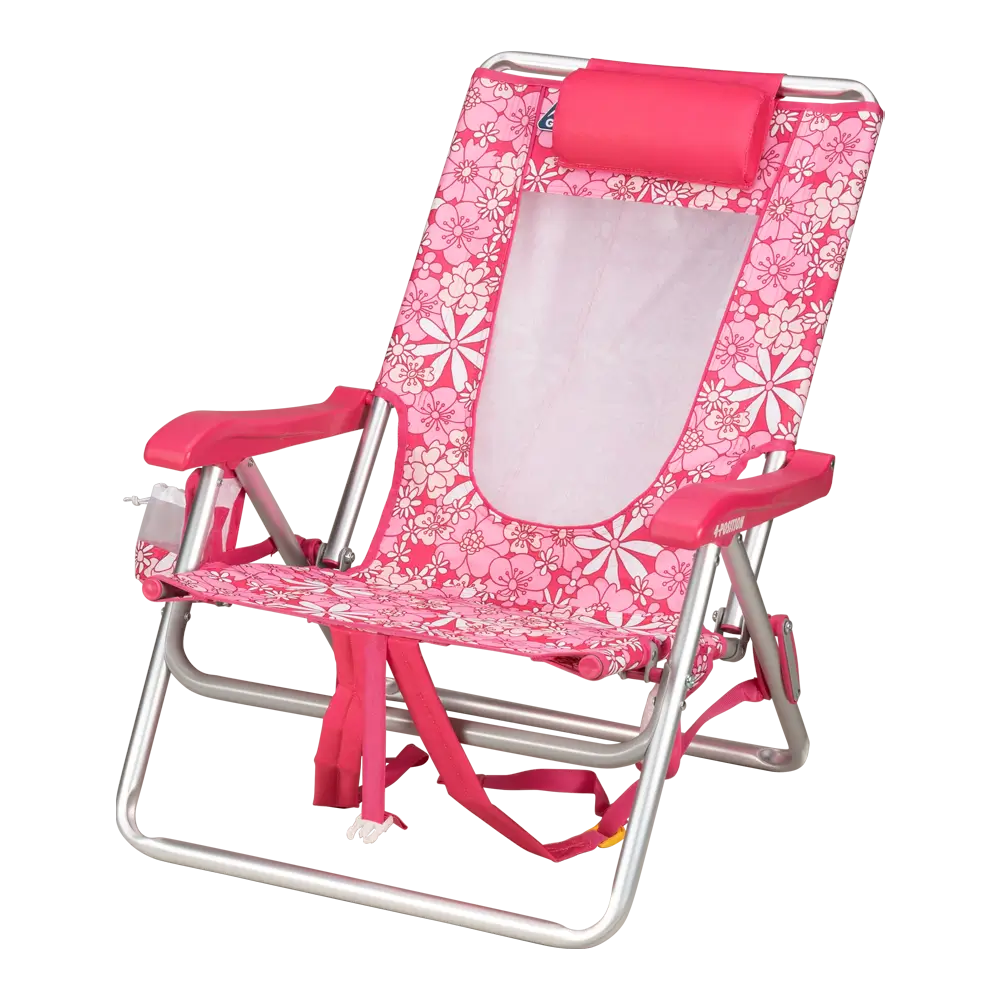 Reclining Beach Backpack Beach Chair - Choice 709 - Rust-Resistant Aluminum Sand-Friendly Lounge Chair Detail