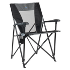 Micro-Folding Eazy Chair - Choice 976 - Ultra-Lightweight Telescoping PackSeat Travel Stool - Black