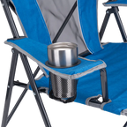 Ultra-Compact Comfort Quad Chair - Choice 989 - Pico Compact Folding Camp Chair with Carry Bag Detail