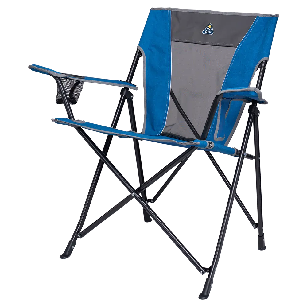 Ultra-Compact Comfort Quad Chair - Choice 989 - Pico Compact Folding Camp Chair with Carry Bag Detail