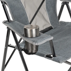 Ultra-Compact Comfort Quad Chair - Choice 989 - Pico Compact Folding Camp Chair with Carry Bag Detail