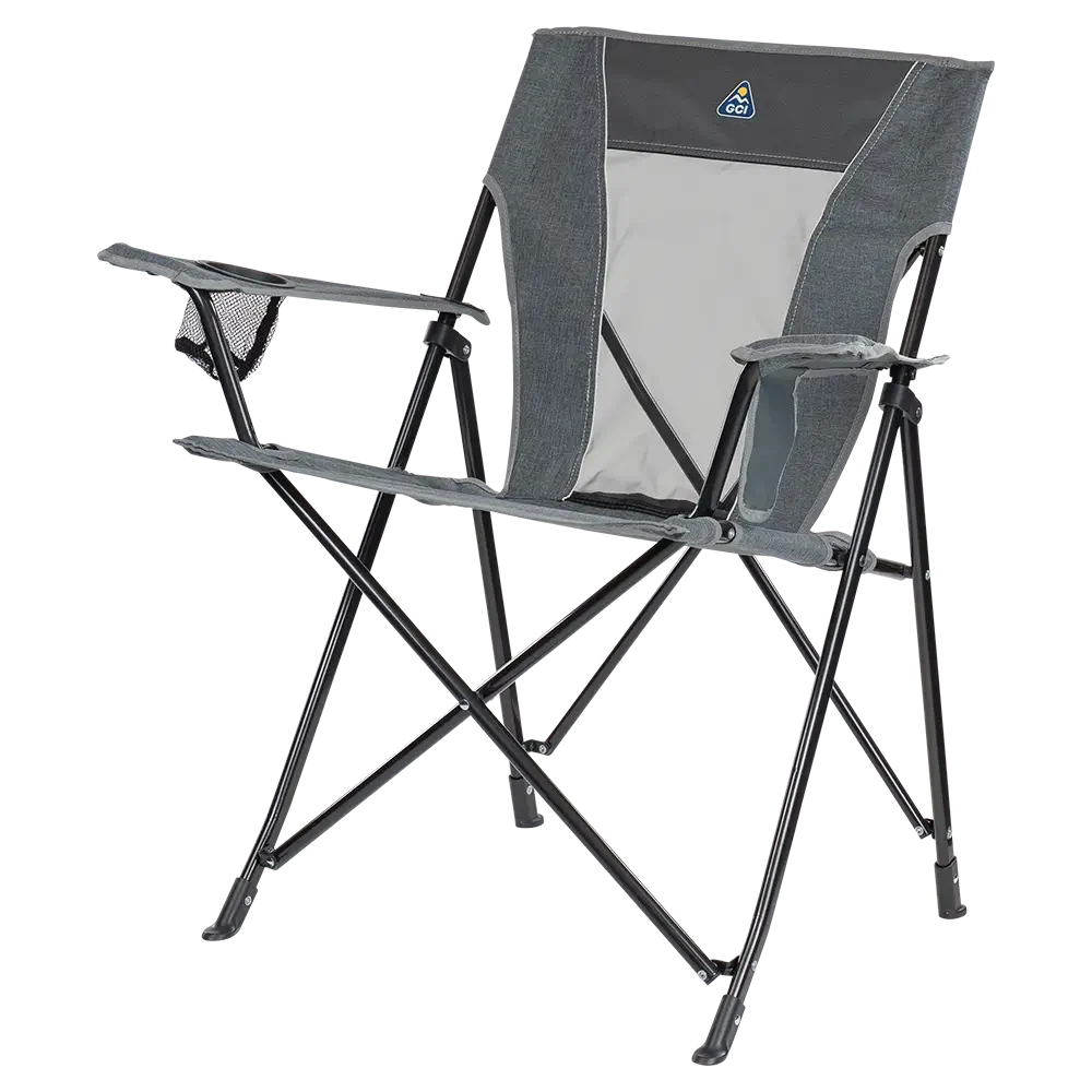 Ultra-Compact Comfort Quad Chair - Choice 989 - Pico Compact Folding Camp Chair with Carry Bag Detail