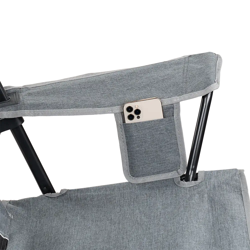 Ultra-Compact Comfort Quad Chair - Choice 989 - Pico Compact Folding Camp Chair with Carry Bag Detail