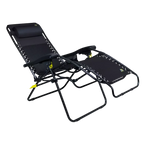 Low-Profile Freeform Zero Gravity Lounger Bundle - Choice 507 - Portable Heavy-Duty Low Boy Chair for Ocean Side Detail