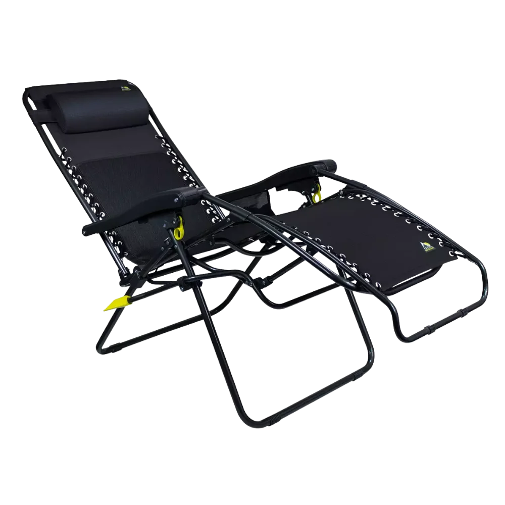 Low-Profile Freeform Zero Gravity Lounger Bundle - Choice 507 - Portable Heavy-Duty Low Boy Chair for Ocean Side Detail