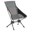 Patented Spring-Action ComPack Rocker - Choice 980 - Freestyle Rocker Portable Outdoor Folding Chair - Heathered Pewter