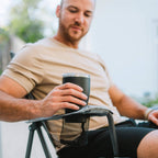 Ultra-Compact Comfort Quad Chair - Choice 989 - Pico Compact Folding Camp Chair with Carry Bag Detail