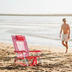 Reclining Beach Backpack Beach Chair - Choice 709 - Rust-Resistant Aluminum Sand-Friendly Lounge Chair Detail