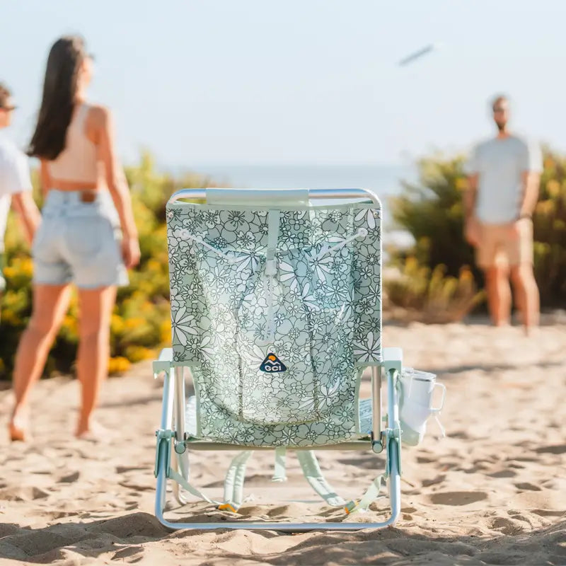 Reclining Beach Backpack Beach Chair - Choice 709 - Rust-Resistant Aluminum Sand-Friendly Lounge Chair Detail