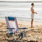 Reclining Beach Backpack Beach Chair - Choice 709 - Rust-Resistant Aluminum Sand-Friendly Lounge Chair Detail