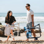 Luxury Camp Beach Rocker - Choice 712 - Heavy-Duty Kickback Rocker with Beverage Holder Detail