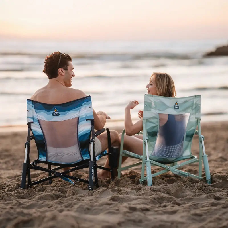 Luxury Camp Beach Rocker - Choice 712 - Heavy-Duty Kickback Rocker with Beverage Holder Detail