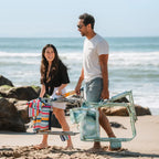 Luxury Camp Beach Rocker - Choice 712 - Heavy-Duty Kickback Rocker with Beverage Holder Detail