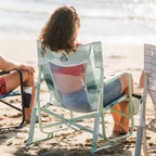 Luxury Camp Beach Rocker - Choice 712 - Heavy-Duty Kickback Rocker with Beverage Holder Detail