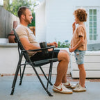 Ultra-Compact Comfort Quad Chair - Choice 989 - Pico Compact Folding Camp Chair with Carry Bag Detail