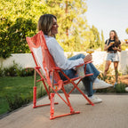 Patented Spring-Action Comfort Pro Rocker - Choice 375 - RoadTrip Rocker Smooth Motion Camp Chair Detail