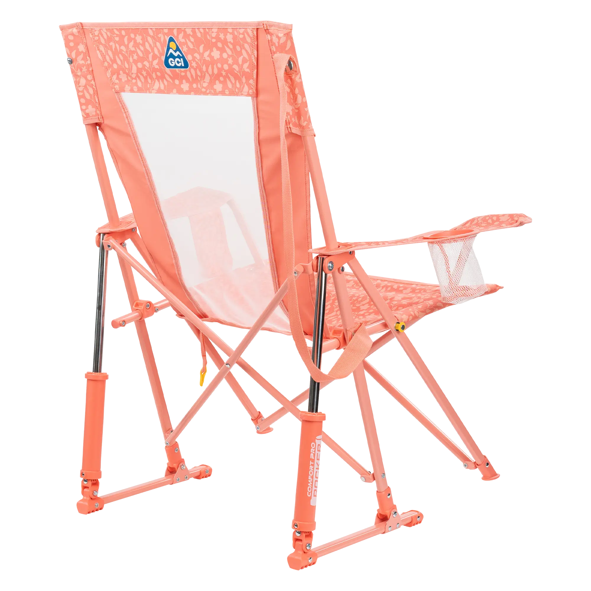 Patented Spring-Action Comfort Pro Rocker - Choice 375 - RoadTrip Rocker Smooth Motion Camp Chair Detail