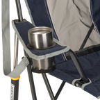 Patented Spring-Action Comfort Pro Rocker - Choice 375 - RoadTrip Rocker Smooth Motion Camp Chair Detail