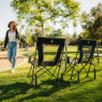Patented Spring-Action Comfort Pro Rocker - Choice 375 - RoadTrip Rocker Smooth Motion Camp Chair Detail