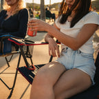Ultra-Compact Comfort Quad Chair - Choice 989 - Pico Compact Folding Camp Chair with Carry Bag Detail