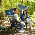 Patented Spring-Action ComPack Rocker - Choice 980 - Freestyle Rocker Portable Outdoor Folding Chair Detail