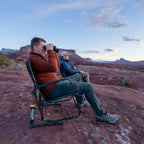 Premium All-Weather FirePit Rocker - Choice 737 - RoadTrip Rocker Smooth Motion Camp Chair Detail
