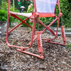 Smooth Motion Freestyle Rocker Elite - Choice 460 - Heavy-Duty Kickback Rocker with Beverage Holder Detail
