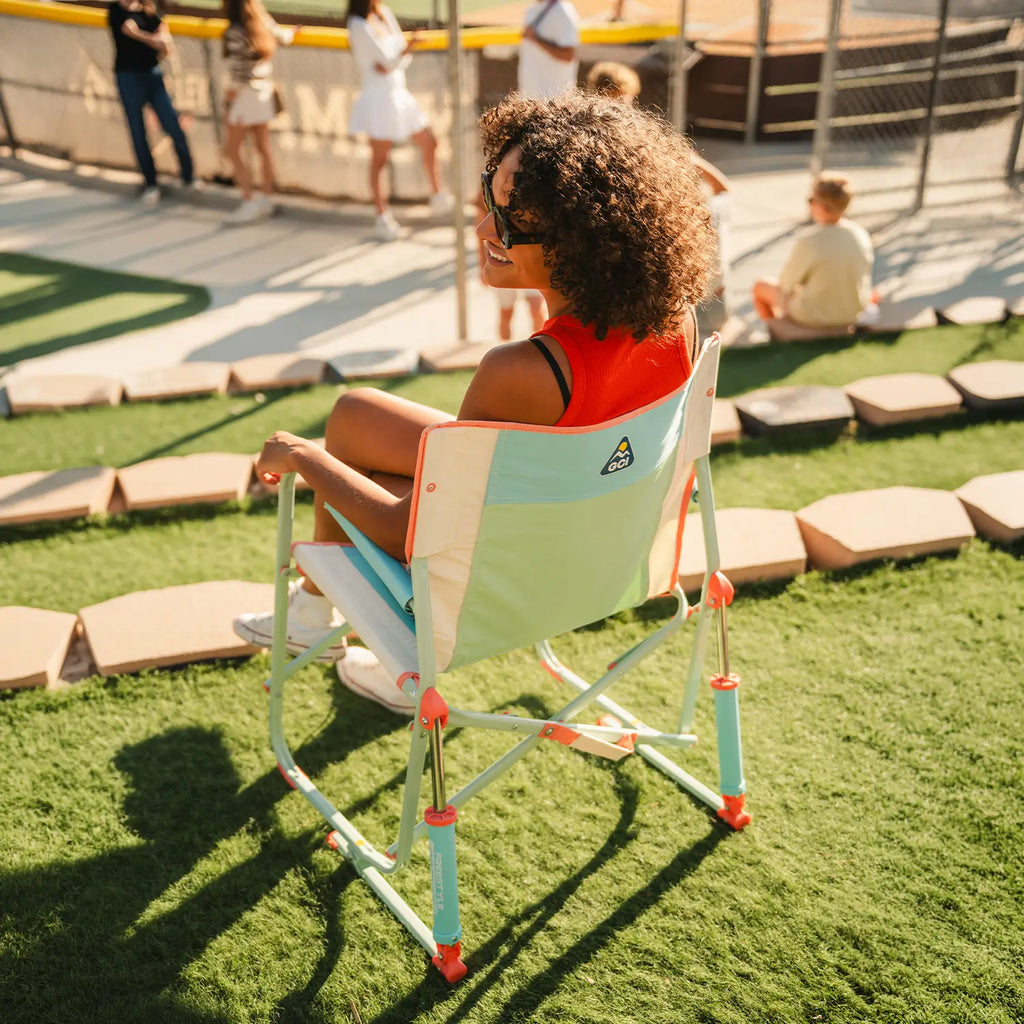Luxury Camp Freestyle Rocker - Choice 711 - Freestyle Rocker Portable Outdoor Folding Chair Detail