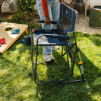 Luxury Camp Freestyle Rocker - Choice 711 - Freestyle Rocker Portable Outdoor Folding Chair Detail