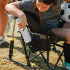 Premium All-Weather Pod Rocker Elite - Choice 832 - Patented Spring-Action Rocking Chair for Camping Detail