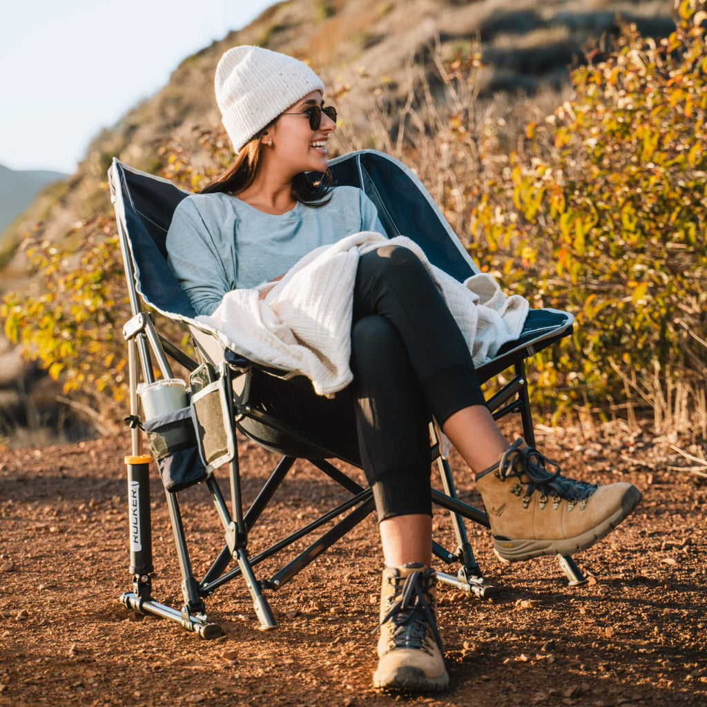 Smooth Motion Pod Rocker - Choice 933 - Freestyle Rocker Portable Outdoor Folding Chair Detail