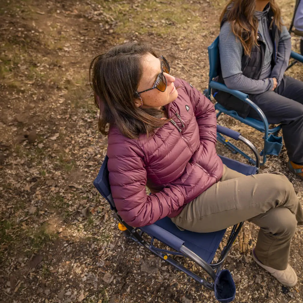 Premium All-Weather Grab & Go Rocker - Choice 551 - RoadTrip Rocker Smooth Motion Camp Chair Detail