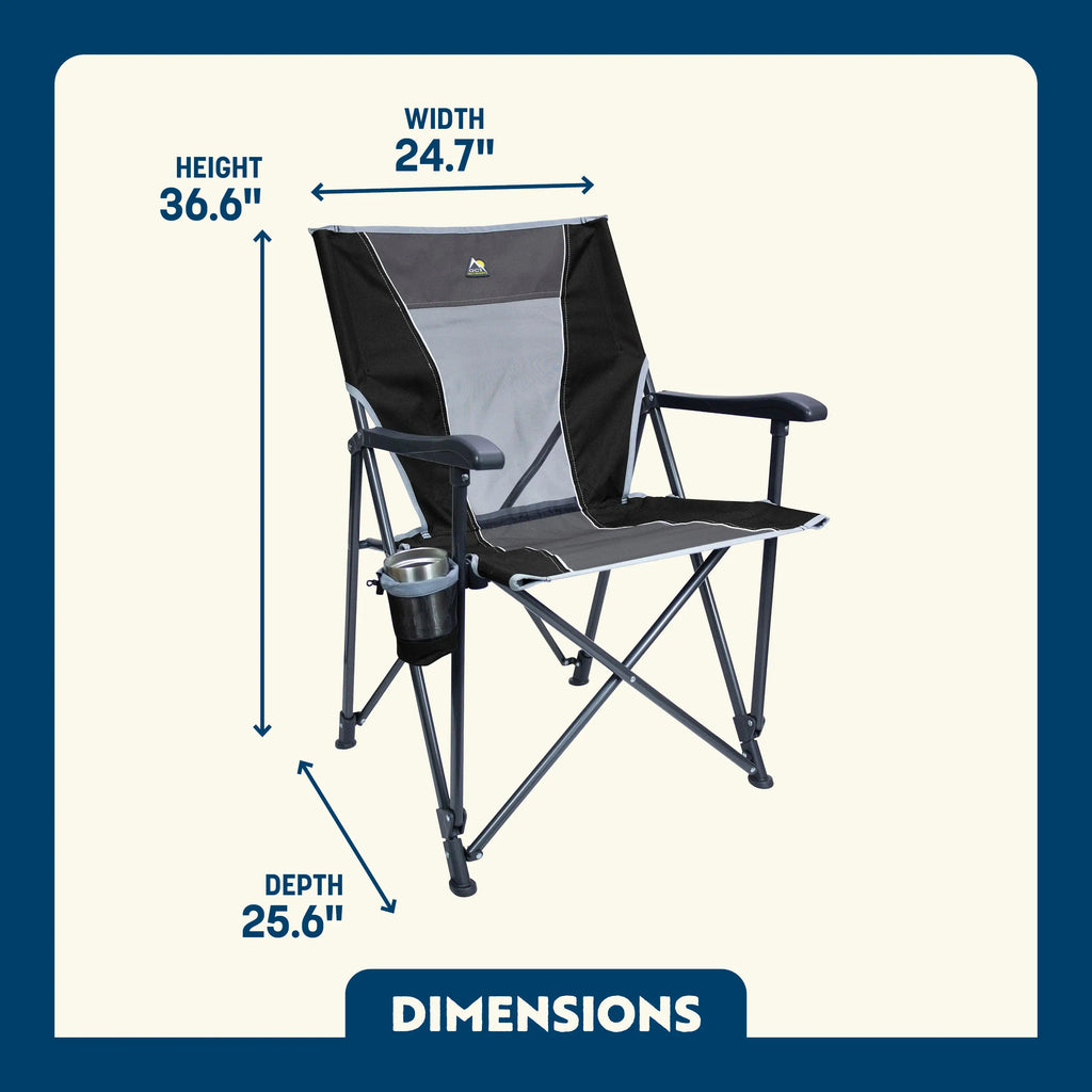 Micro-Folding Eazy Chair - Choice 976 - Ultra-Lightweight Telescoping PackSeat Travel Stool Detail