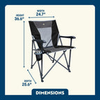 Micro-Folding Eazy Chair - Choice 976 - Ultra-Lightweight Telescoping PackSeat Travel Stool Detail