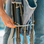 Premium All-Weather Kickback Rocker - Choice 345 - RoadTrip Rocker Smooth Motion Camp Chair Detail
