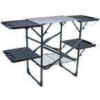 Heavy-Duty Camp Slim-Fold Cook Station - Choice 575 - Multi-Purpose Outdoor Culinary Cooking Set - Default Title
