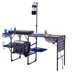 Heavy-Duty Camp Master Cook Station - Choice 171 - Heavy-Duty Stainless Steel Camp Cooking Gear Detail