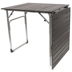 Heat-Resistant Slim-Fold Table - Choice 196 - Multi-Functional Heavy-Duty Grilling Table Counter Detail