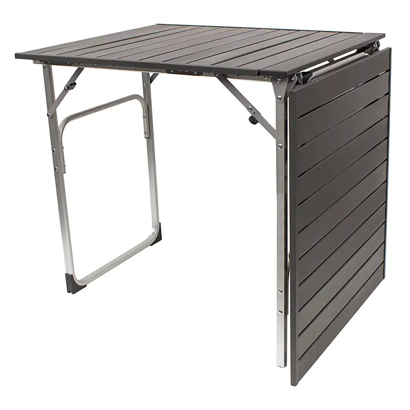 Portable Staging Slim-Fold Table XL - Choice 651 - Master Outdoor Kitchen Station for Tailgating & BBQ Detail