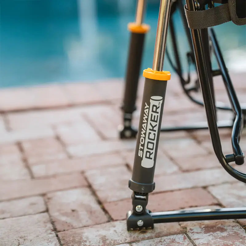 Luxury Camp Stowaway Rocker - Choice 794 - RoadTrip Rocker Smooth Motion Camp Chair Detail
