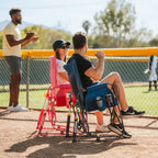 Luxury Camp Stowaway Rocker - Choice 794 - RoadTrip Rocker Smooth Motion Camp Chair Detail